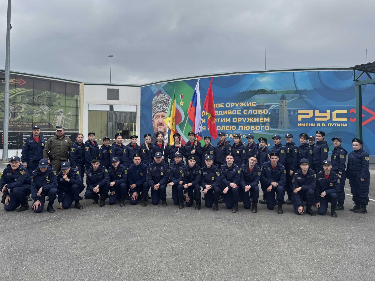 Отряд содействия полиции «Тигр» побывали в Чеченской Республике.